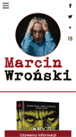 Mobile Screenshot of marcinwronski.art.pl
