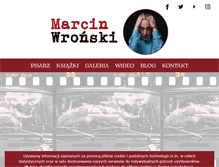 Tablet Screenshot of marcinwronski.art.pl
